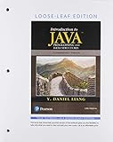 Introduction to Java Programming and Data Structures, Comprehensive Version, Loose Leaf Edition (12th Edition)