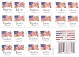 Forever Stamps Book of 20 Self-Stick awareness vinyl for USPS First Class Letter (20 Stamps)