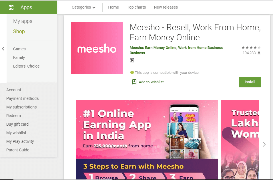 Online earning app for laptop