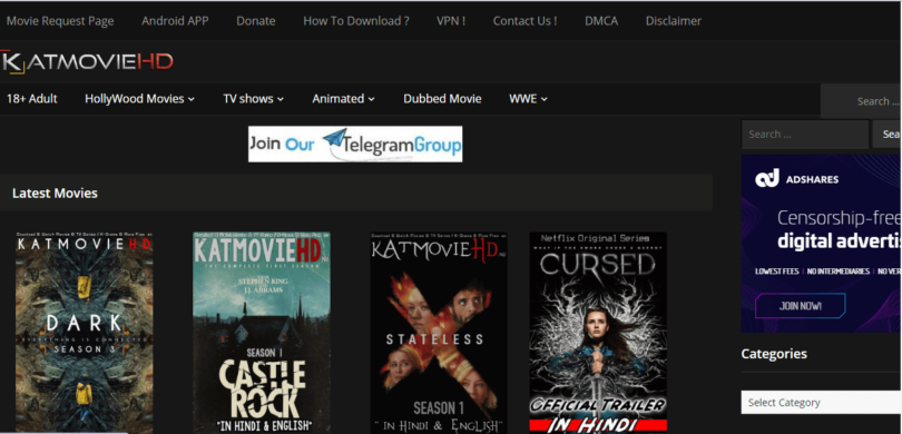 Katmoviehd 2020 – Free Download All Movies, TV Series In Hindi and