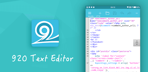 1. 920 Text editor