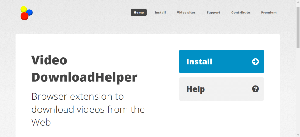 2. Video Download Helper