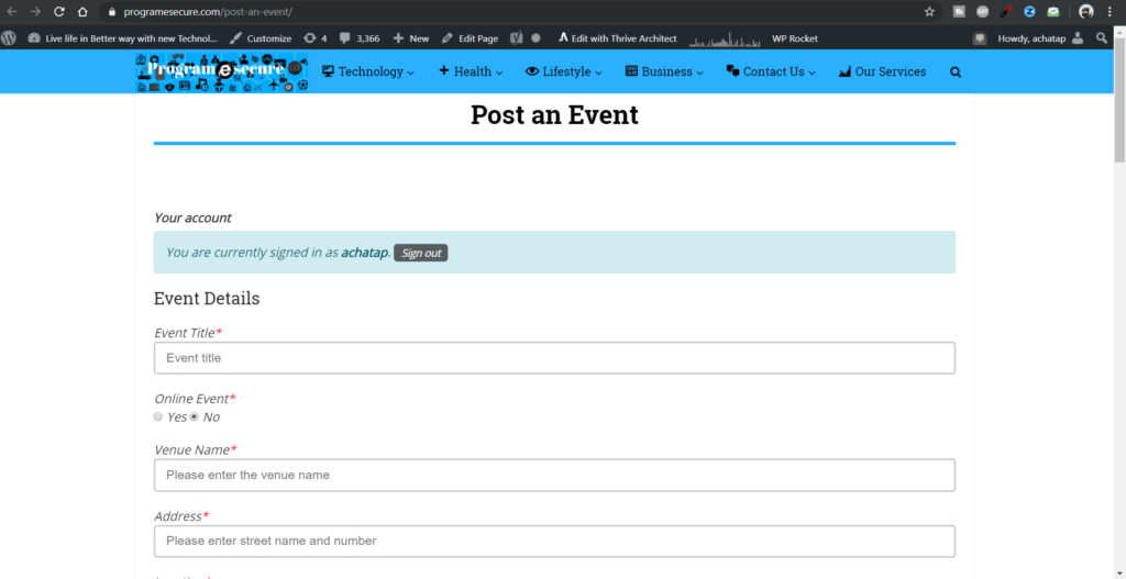 WP Event Manager: Complete Guide and how to use it