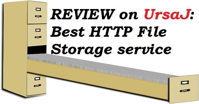 REVIEW on UrsaJ: Best HTTP File Storage service