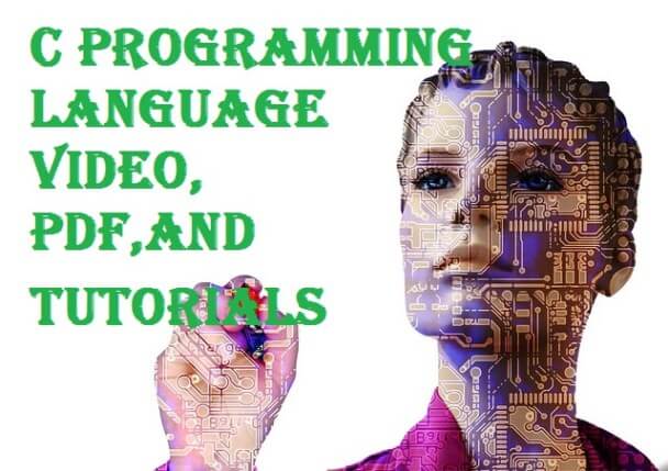 free download latest c programming language Video, PDF tutorials