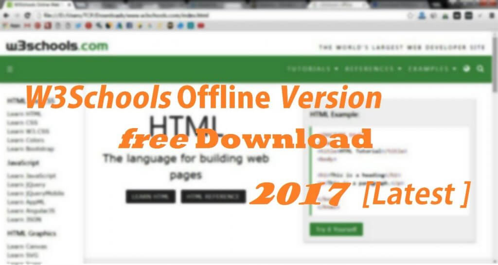 W3Schools-Offline-Version-free-Download-2017