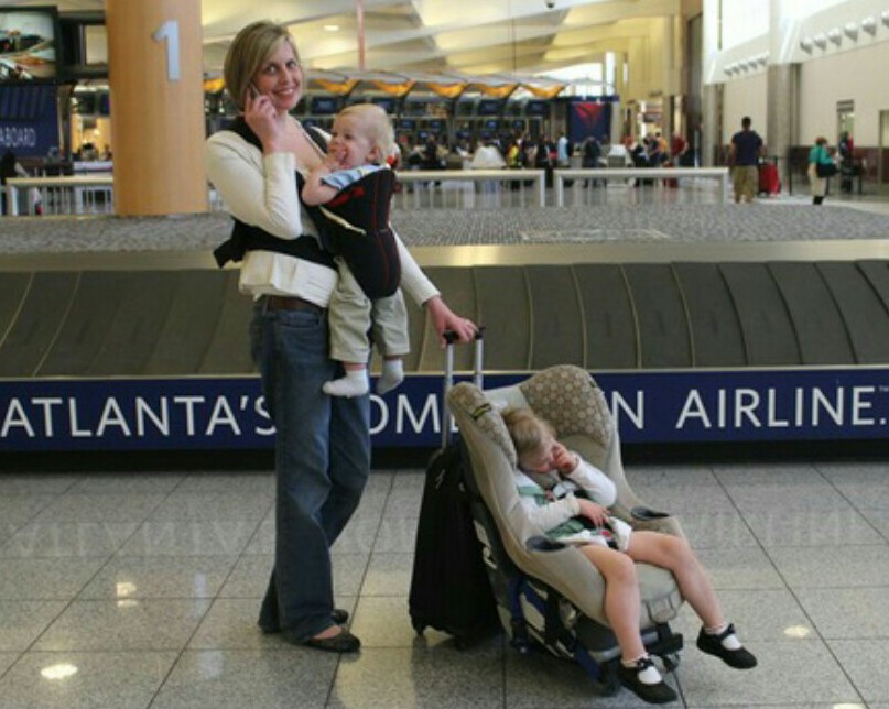 HOW TO GATE CHECK A CAR SEAT OR A STROLLER