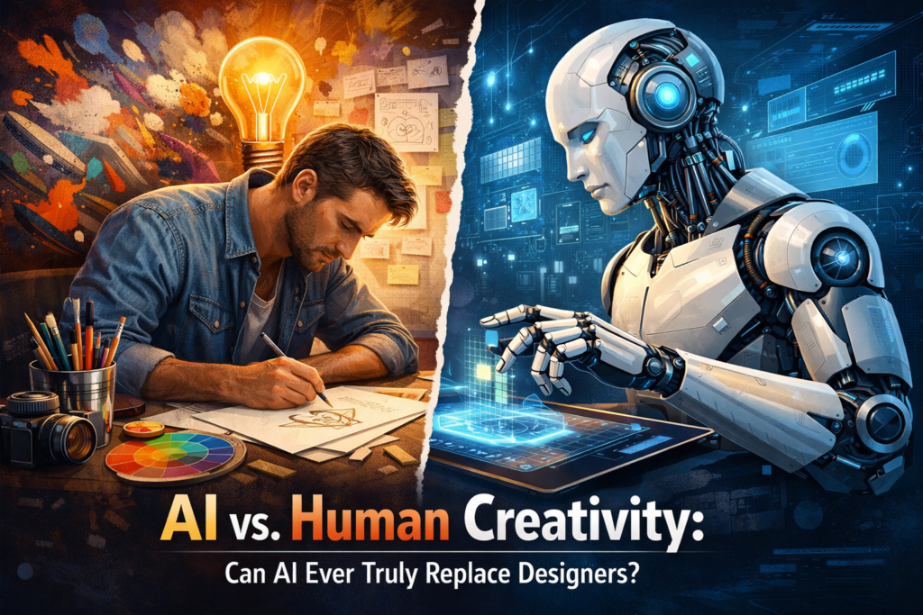 AI vs. Human Creativity: Can AI Ever Truly Replace Designers?