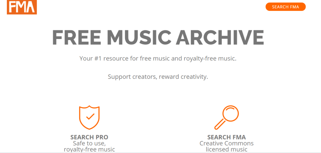 4. Free Music Archive