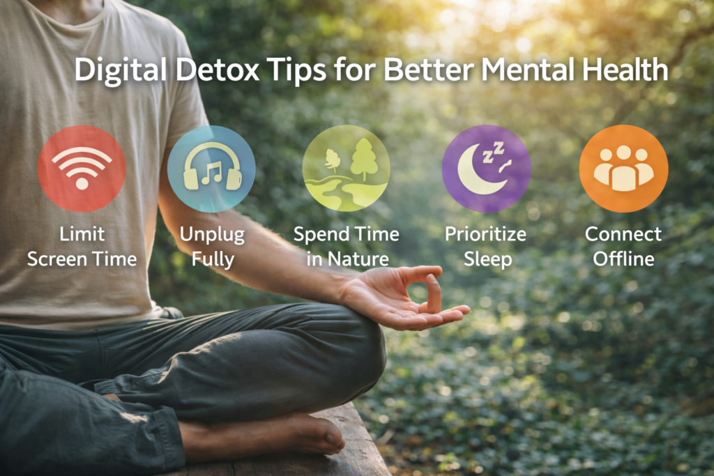 Unplug to Recharge: 5 Digital Detox Tips for Better Mental Health in 2026 🧘♂️✨