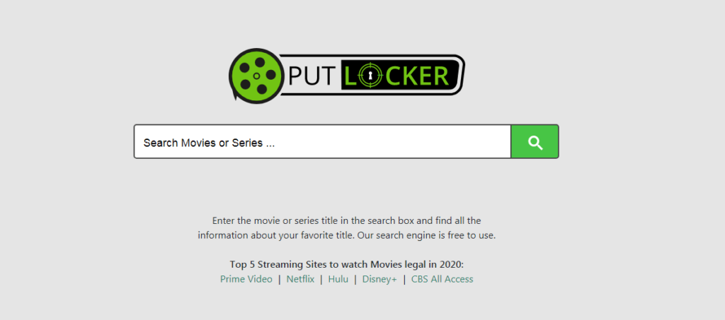 6. PutLocker