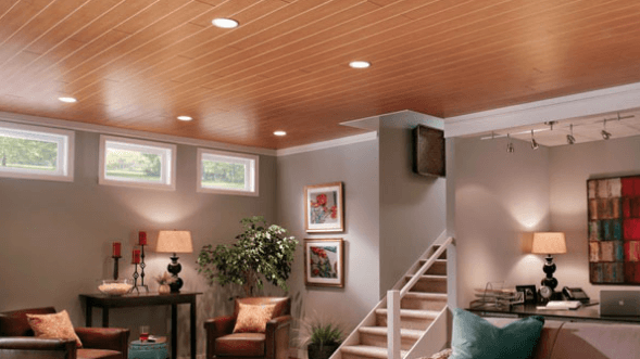 Support your beams with Wood Paneling