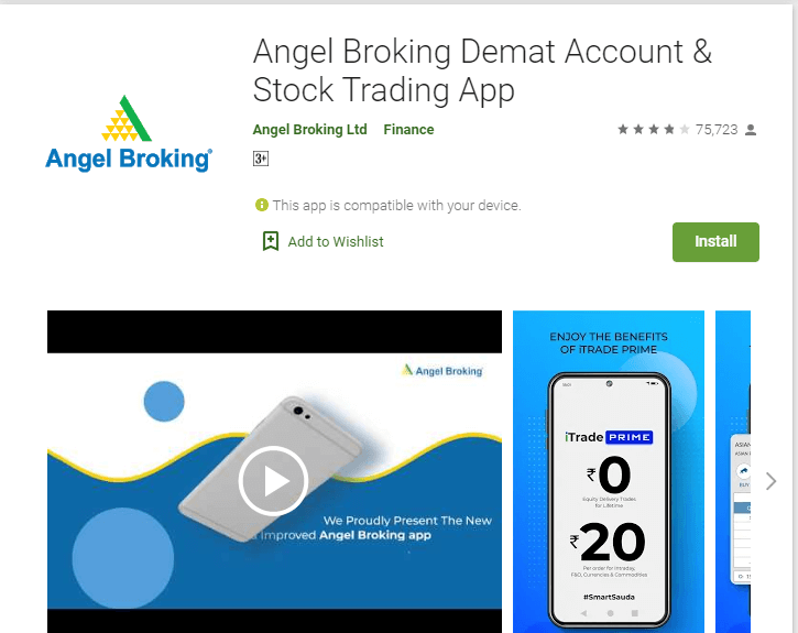 7. Angel Broking App