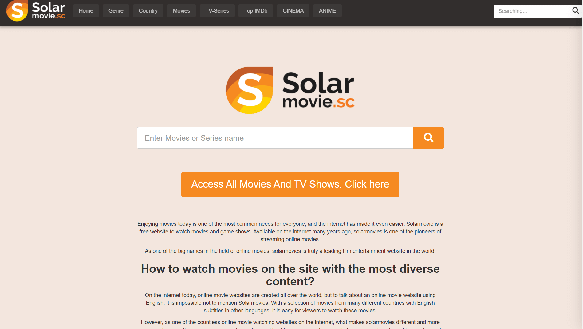 SolarMovie - Free Movies Online HD, TV Shows, World, India, Sports