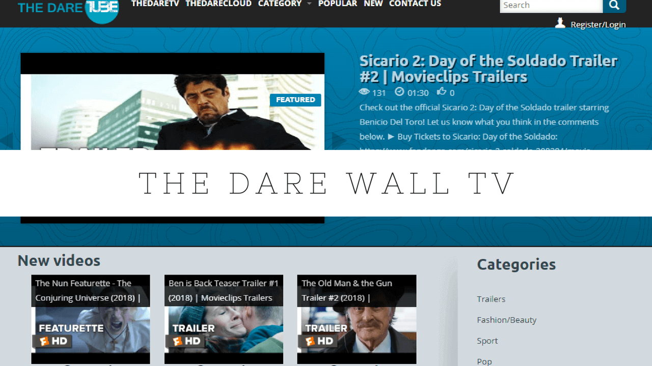 The DareWall TV: Stream Movies & Tv Serials for free on DARE WALL TV