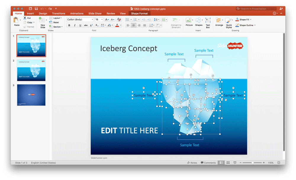 Stunning Free PowerPoint Templates from SlideHunter