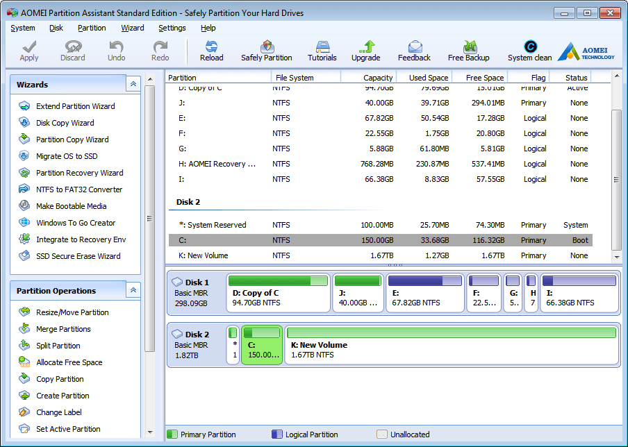 instal the new for ios AOMEI Partition Assistant Pro 10.1