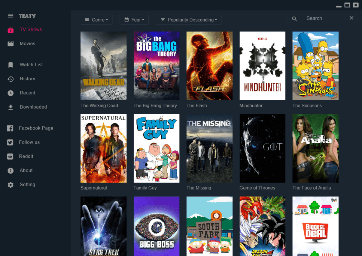 4. TeaTV