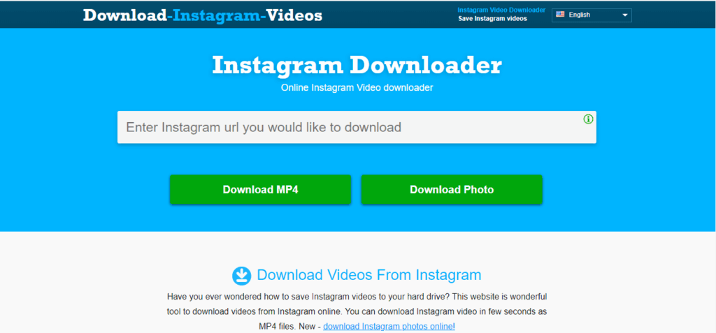 6. Instagram Downloader