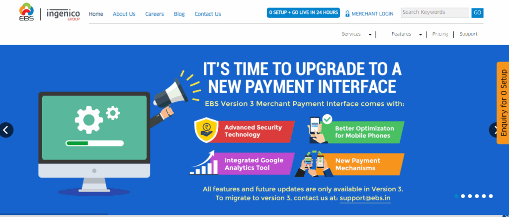 6. EBS online payment service