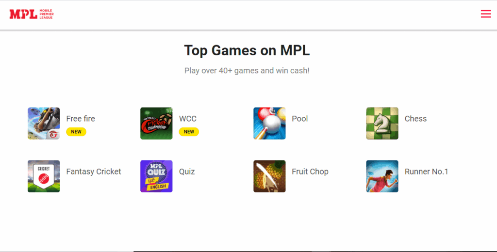 9. Mobile Premier League (MPL)