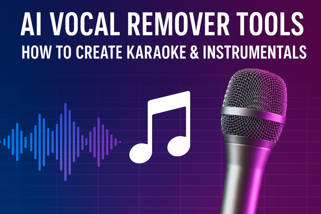 AI Vocal Remover Tools: How to Create Karaoke & Instrumentals in 2025 (Ultimate Guide)